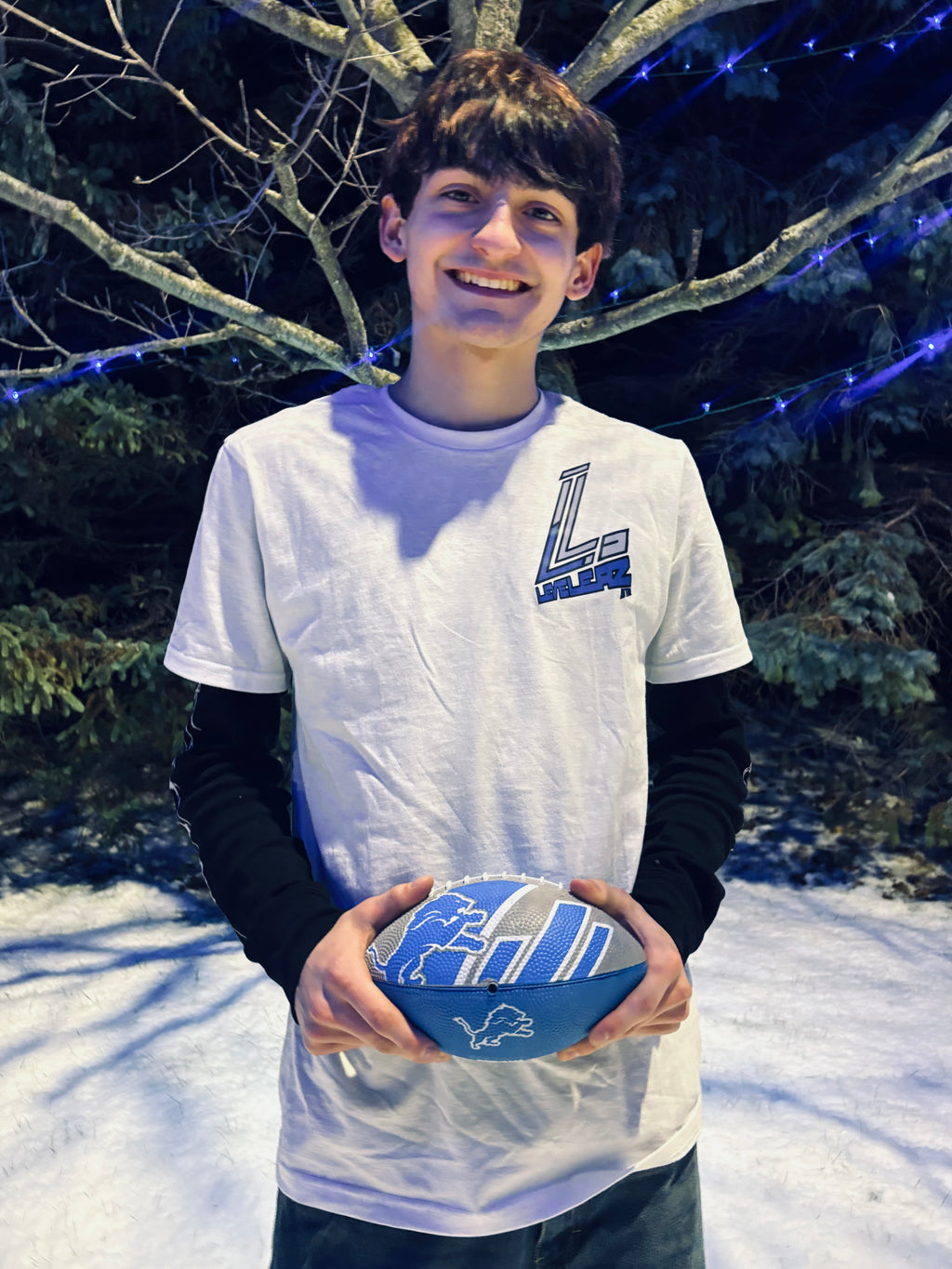 LEVELERZ “Motor City” Flagship Tee — Lions Colorway