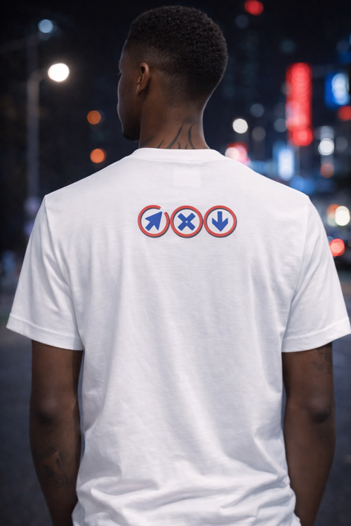 Signature Logo Tee - Red / Blue / White