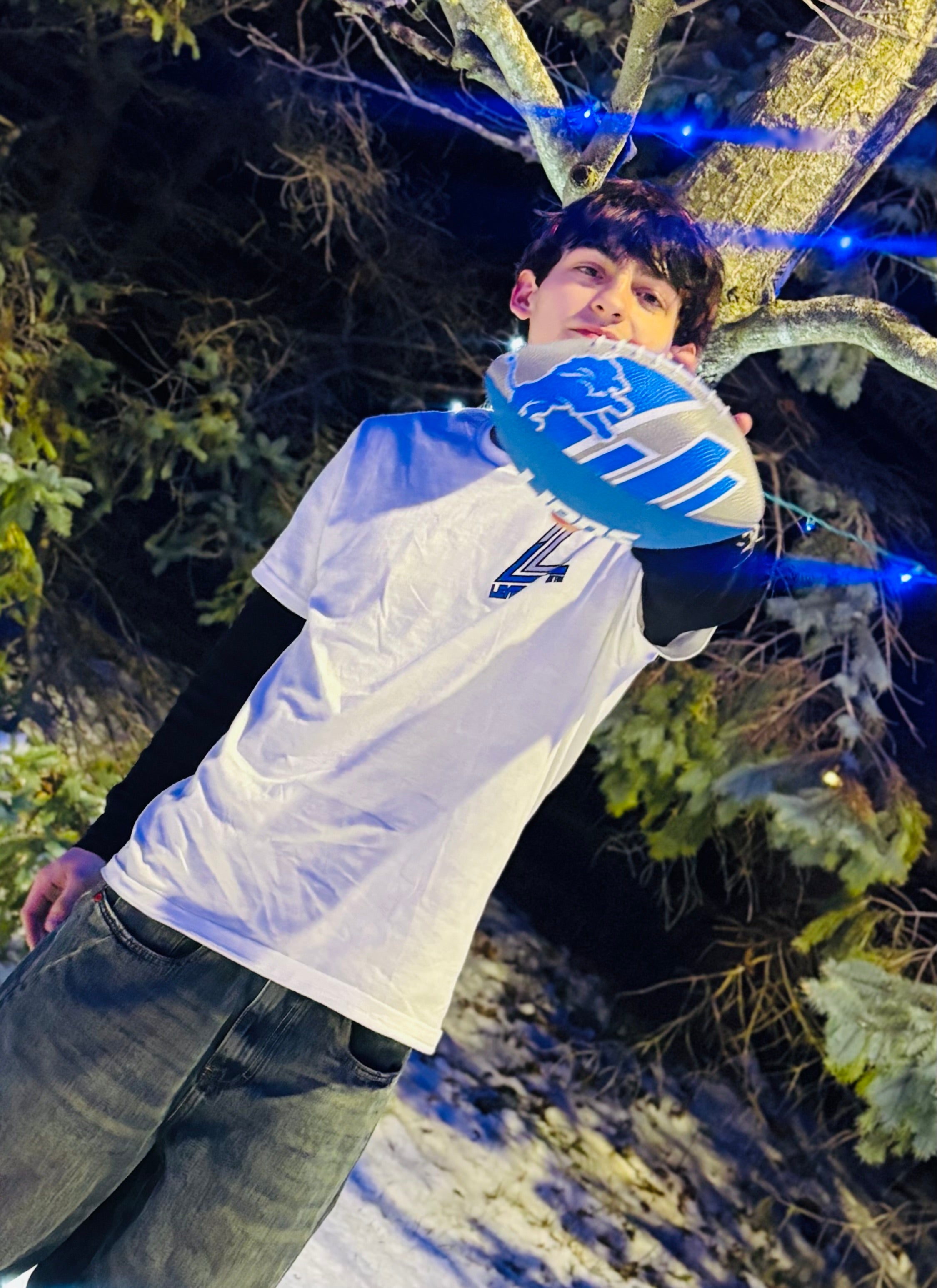 LEVELERZ “Motor City” Flagship Tee — Lions Colorway